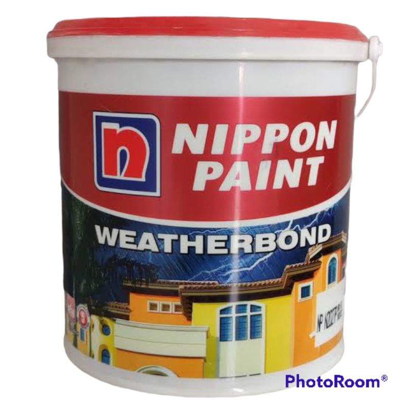 Nippon paint weatherbond briliant white pail 20kg
