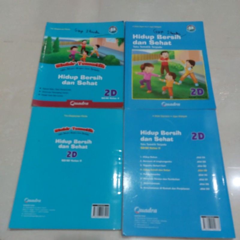 hidup bersih dan sehat 2D