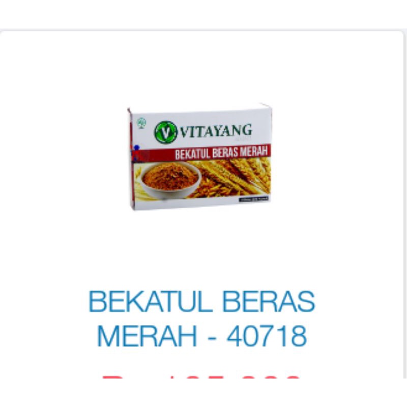 

Vitayang Bekatul Beras Merah