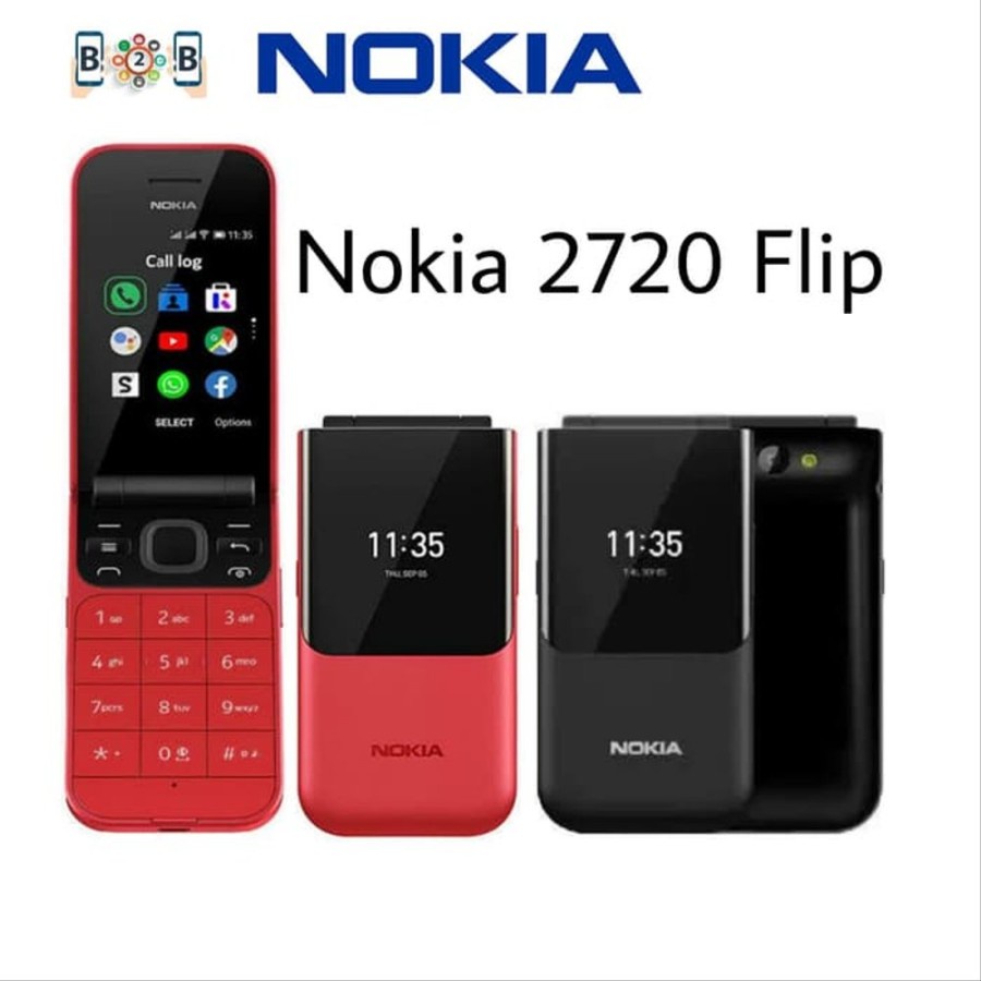Nokia 2720 2019 Dual Sim HP NOKIA 2720 2019 COD BERGARANSI