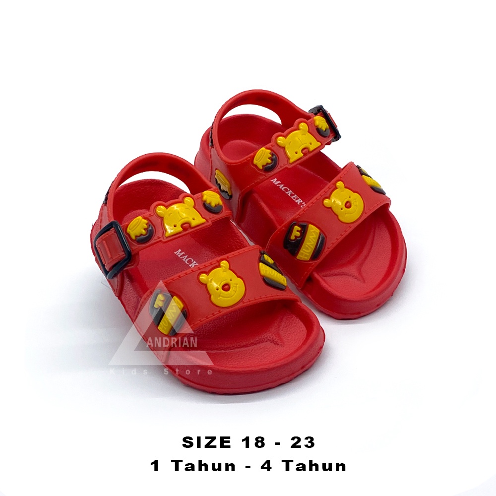 Sandal Anak Bandua Tali / Sandal Lucu, Imut / Sandal Macker's 2124 Terbaru