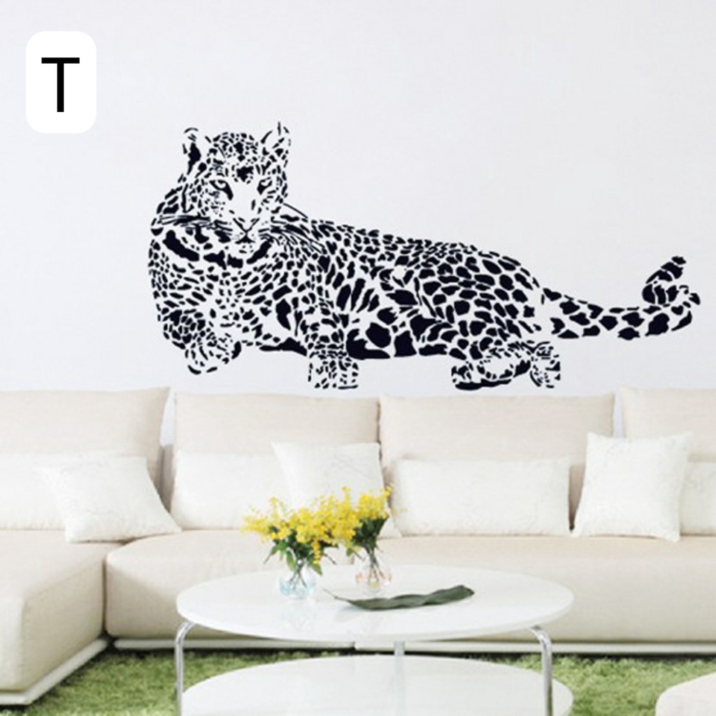 Reliza LIVE Wall Sticker Map Of the World Kota Monumen City Animal Cat Kucing Rusa Stiker Dinding LDR52