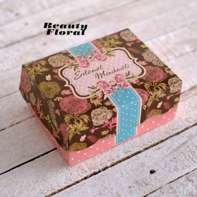 

Box snack / dus roti / box kue / box souvenir uk 15x12 R5k