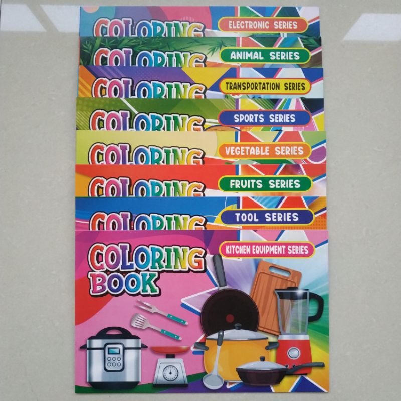 

Buku Mewarnai Coloring Book
