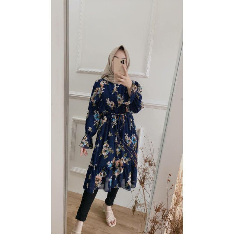 Helina Ruffle Tunik by CandyLady