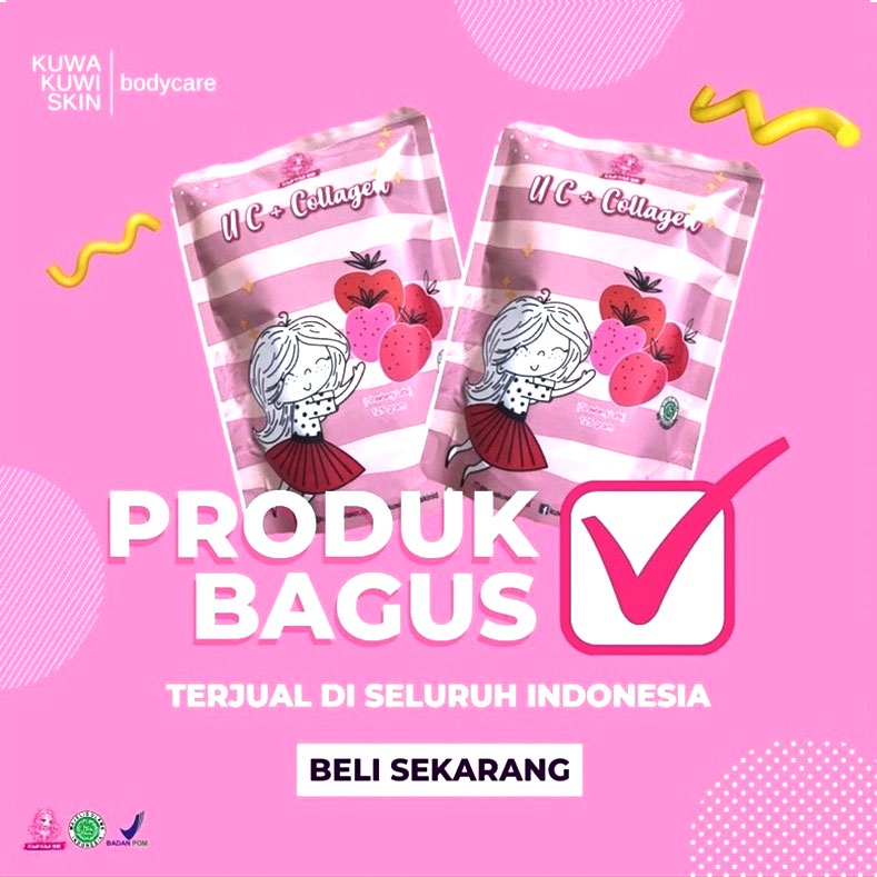 

Uc Collagen Kuwa Kuwi Skin Susu Pemutih Original BPOM