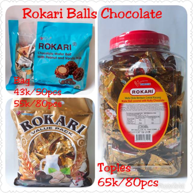 

Rokari Balls Chocolate