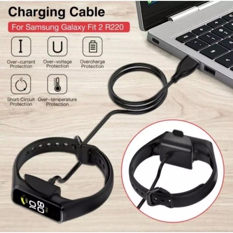 Kabel Charger Usb Untuk Samsung Galaxy Fit 2 R220 Smartwatch Samsung Galaxy Fit 2 SM-R220