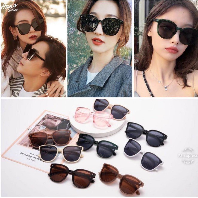 COD Kacamata Wanita Pria Hitam Besar Optik Sunglasses Antiradiasi AR Melindungi dari Sinar Uv Matahari Model A1 C1 Gaya Cewek Korea Tranding Tiktok Terlaris Grosir Promo Harga Murah