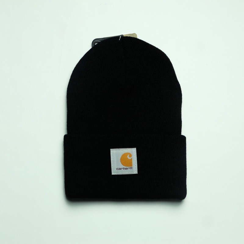 Kupluk Carhartt Acrylic Beanie Hat Black Original