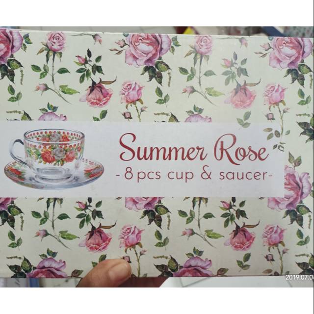 Tea set shabby chic murah isi 4set