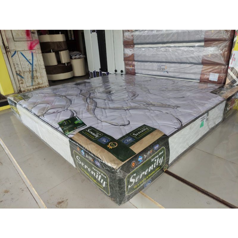 Springbed Serenity Ukuran No 2 160x200 Kasur Spring Bed Sereniti Bergaransi Termurah Cirebon Majalen