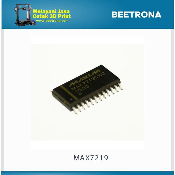 MAX7219CWG MAX7219 MAX 7219 SOP24 SMD Led Display Driver beetron65 Segera Dapatkan