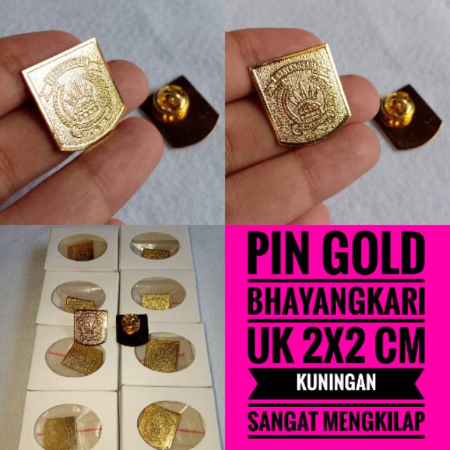 PIN BHAYANGKARI GOLD