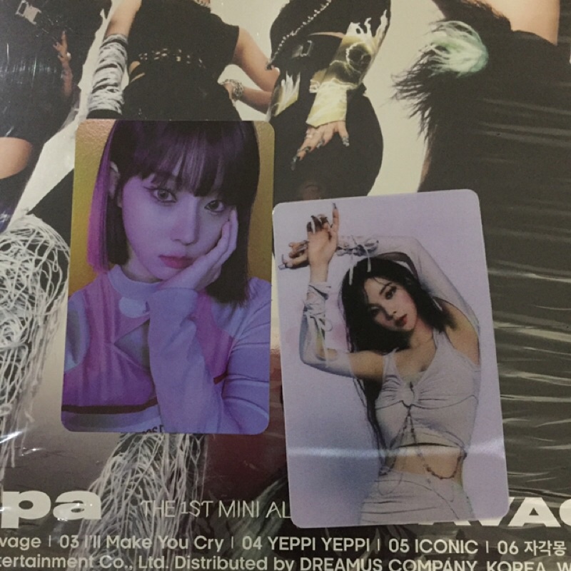[AESPA] Savage Karina lenticuar photocard hallucination quest synk dive