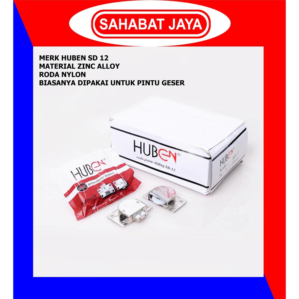 Huben Roda Pintu Sliding Sd-12