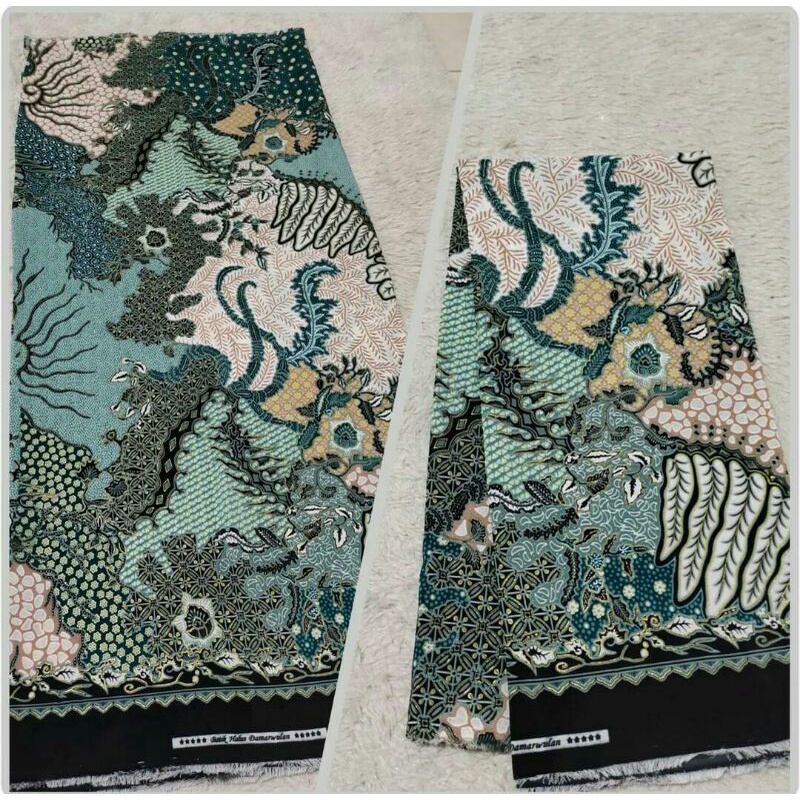 Bakal Kain Batik Semi Sutra Voil, Motif Kraton Batik Execlusive Bahan Printing Bahan Kain Batik Halu