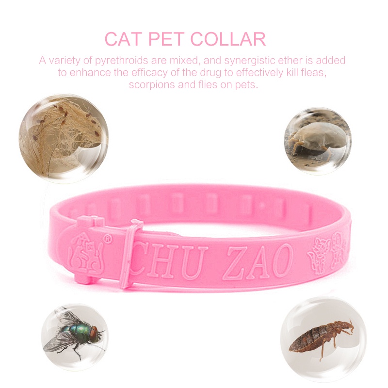 【Yayapet】Kalung Kutu Kucing Anjing / Kalung Anti Kutu Anjing / Pet Collar Flea Tick Hewan Anjing dan Kucing Pet Collar Anti flea and tick