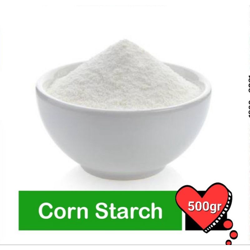 

Corn starch 500gr maizena tepung pati jagung Kiloan