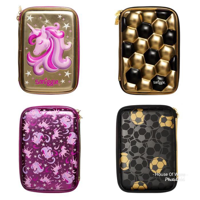 

TERBARU SMIGGLE GOLD HARDTOP PENCIL CASE - TEMPAT PENSIL SMIGGLE - GOLD PINK KEKINIAN