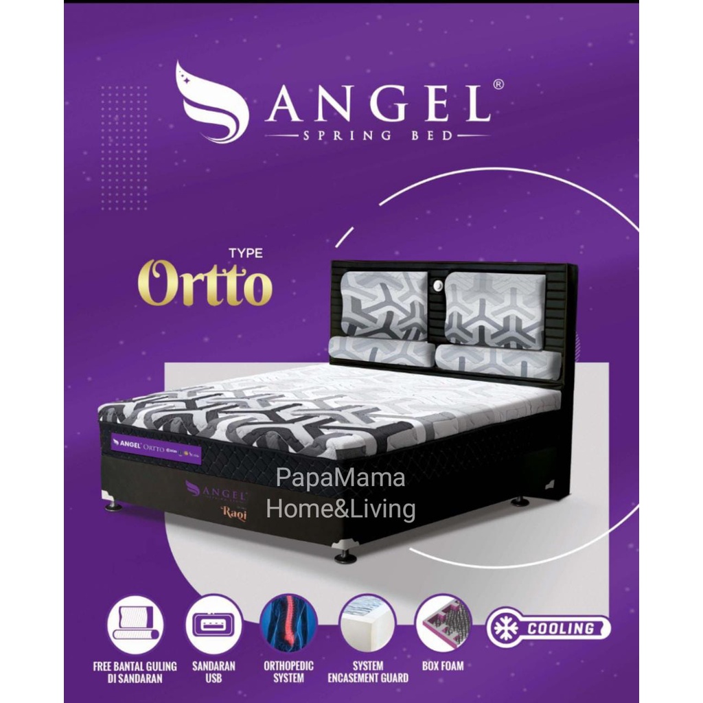 Springbed ANGEL tipe Ortho uk.180 x 200 - Matras Only - Springbed Murah Medan