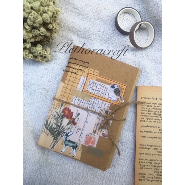 

notebook handmade vintage part 2 by plethora notebook murah notebook lucu journal gift scrapbook