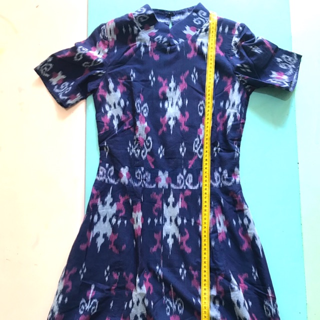 Preloved Dress Batik. Baju Couple Batik. Dress Endek.