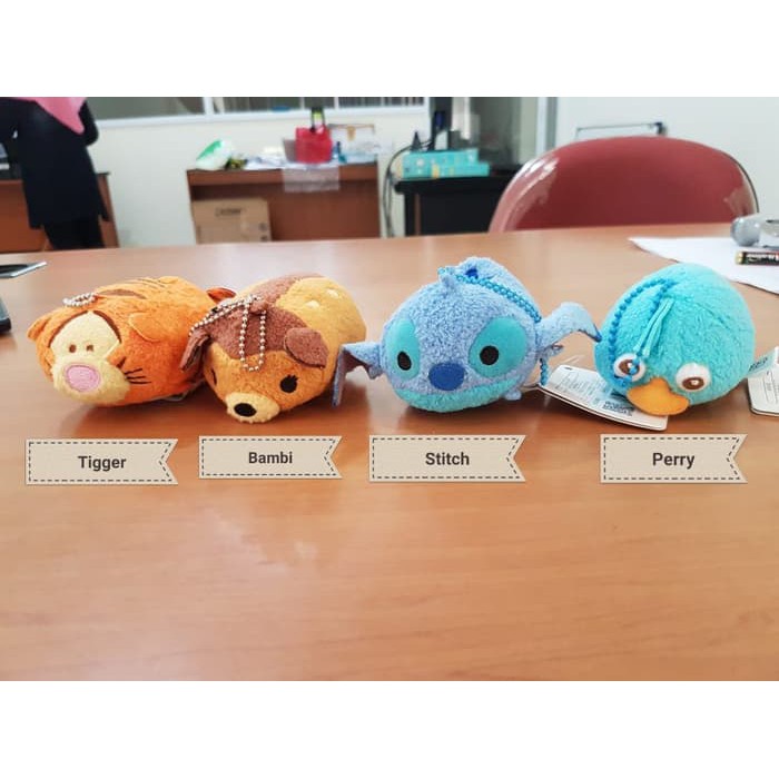 Tsum Tsum Plushie Bag Accessories (Gantungan Tas Boneka Tsum Tsum)