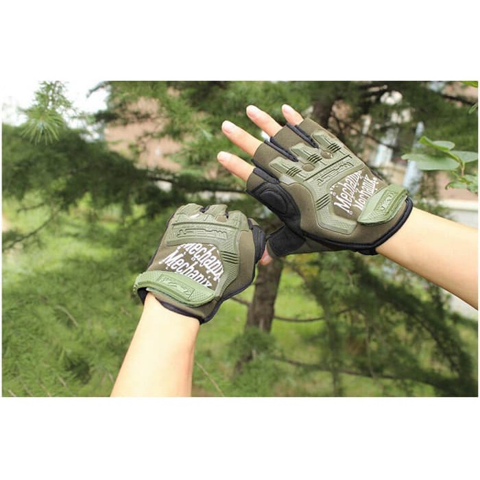 Sarung Tangan Motor Sepeda Airsoft Gloves Tactical Mechani Wear 001