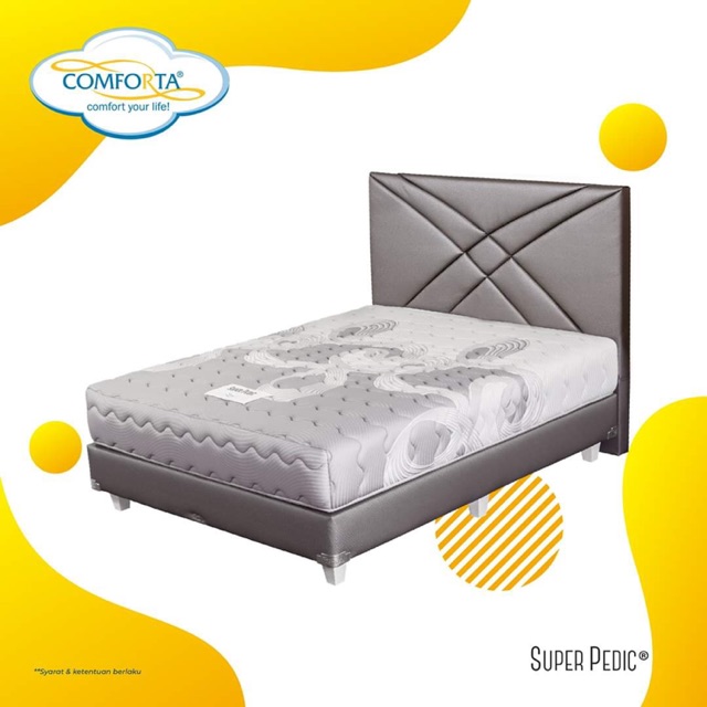 Springbed mattras kasur comforta super pedic