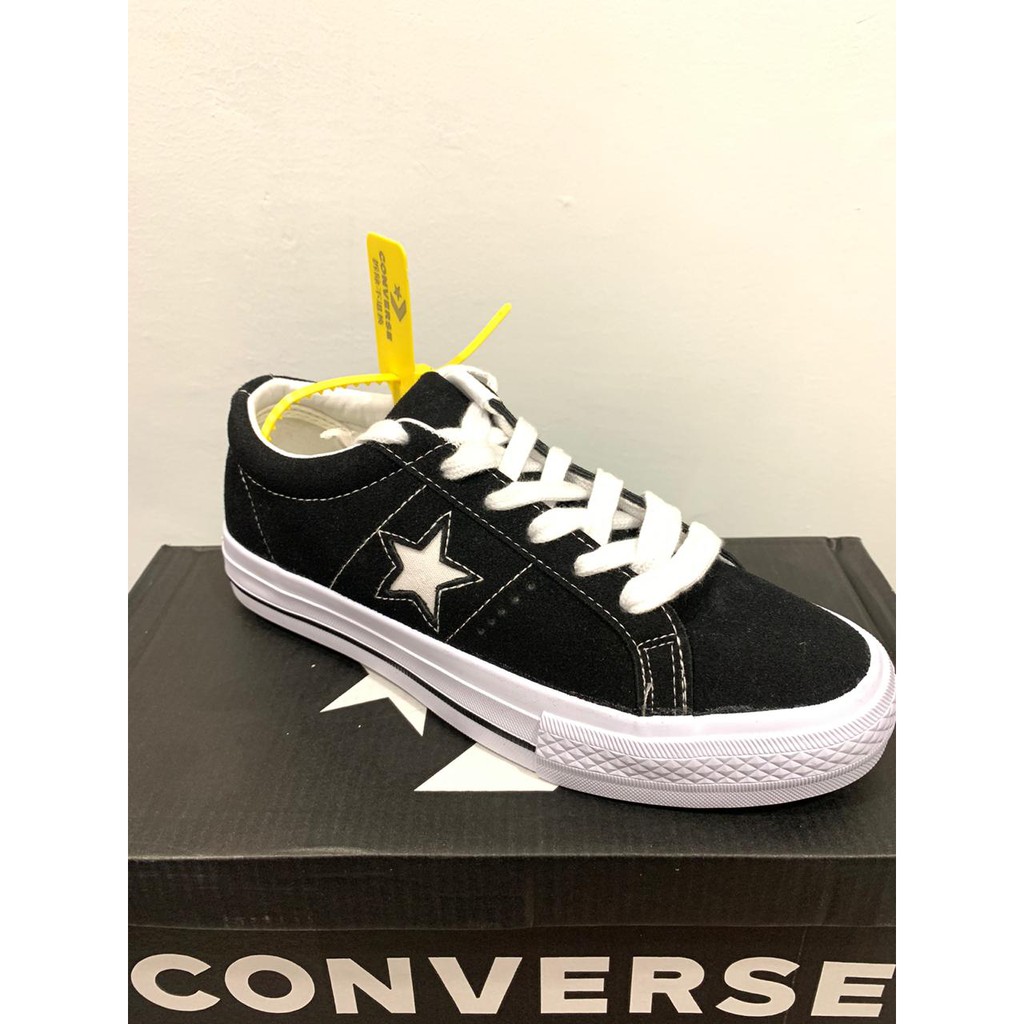 SEPATU CONVERS PREMEIUM COWOK CEWEK WARNA HITAM PUTIH