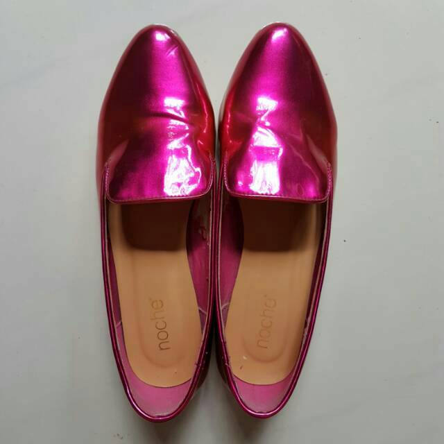 Flat Shoes Noche Fuschia
