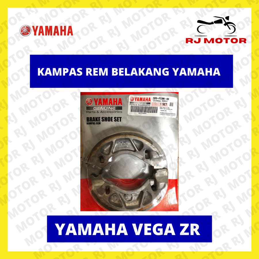 KAMPAS REM BELAKANG YAMAHA VEGA ZR ASLI YAMAHA