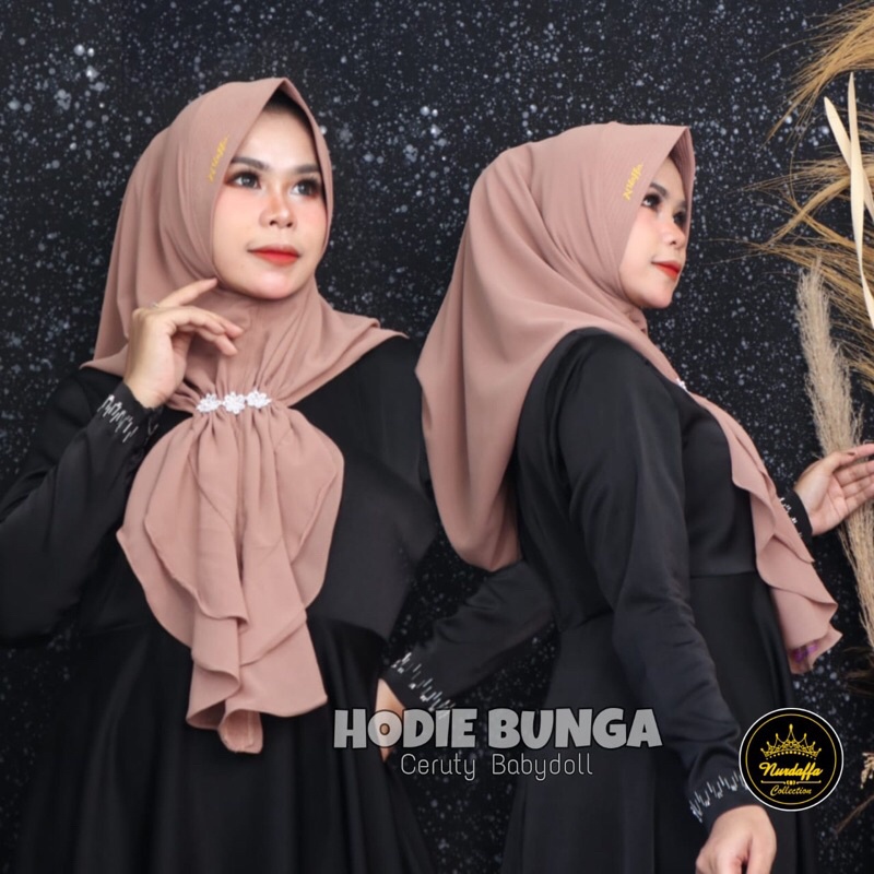 Hijab Instan Hodie Bunga