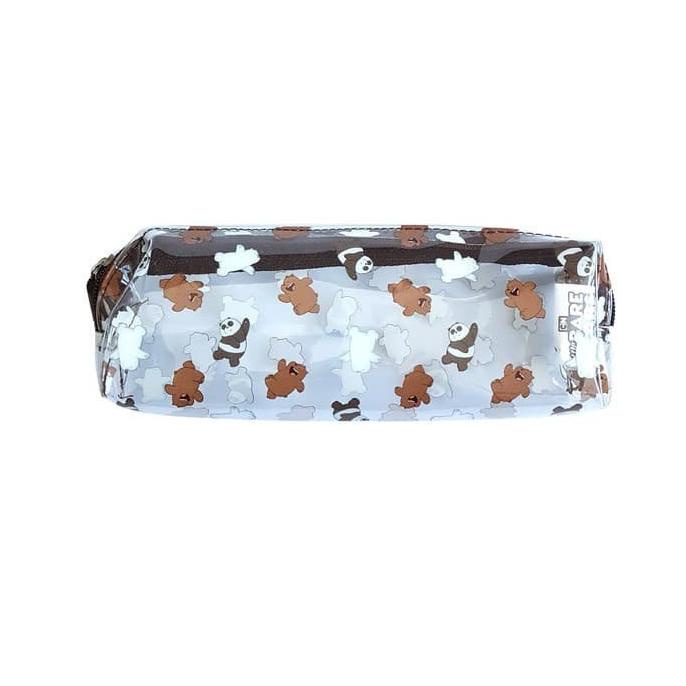 

We Bare Bears Pencil Case Clear / Kotak Pensil Mika Bening Karakter