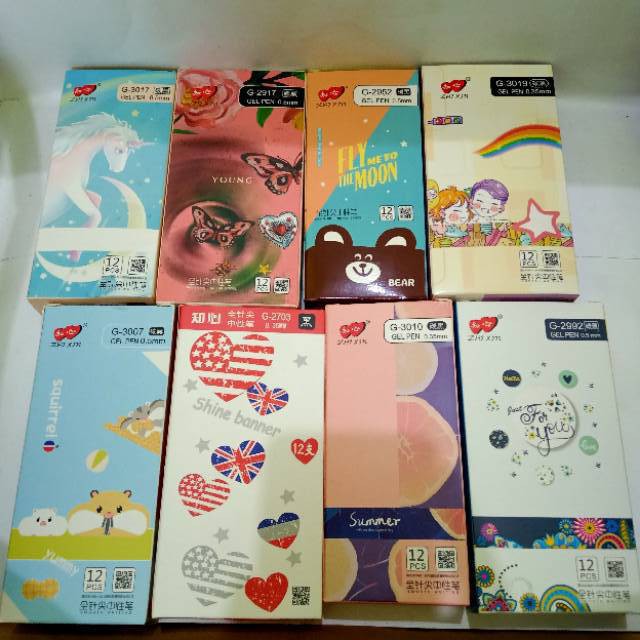 

Pulpen Gel / Gel Pen Lovein Zhi Xin / Gel Pen Lovein ZhiXin Murah (Acb Berkah Stationery)