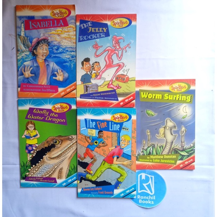 SERI SPARKLERS NOVEL CERITA ANAK BERGAMBAR BAHASA INGGRIS NOVEL IMPORT BUKU CERITA ANAK BAHASA INGGR