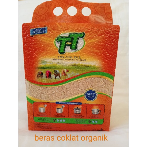 

Beras organik TipTop brown rice 2kg