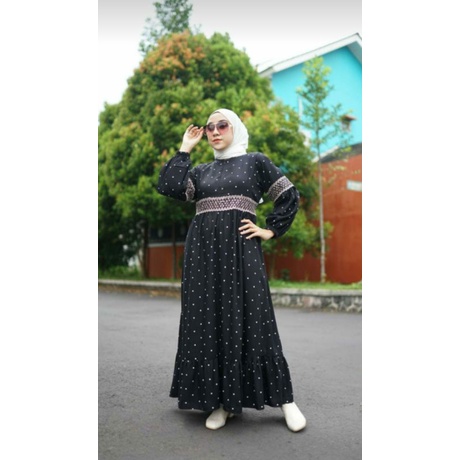 AISHA DRESS  | GAMIS | MIDI DRESS