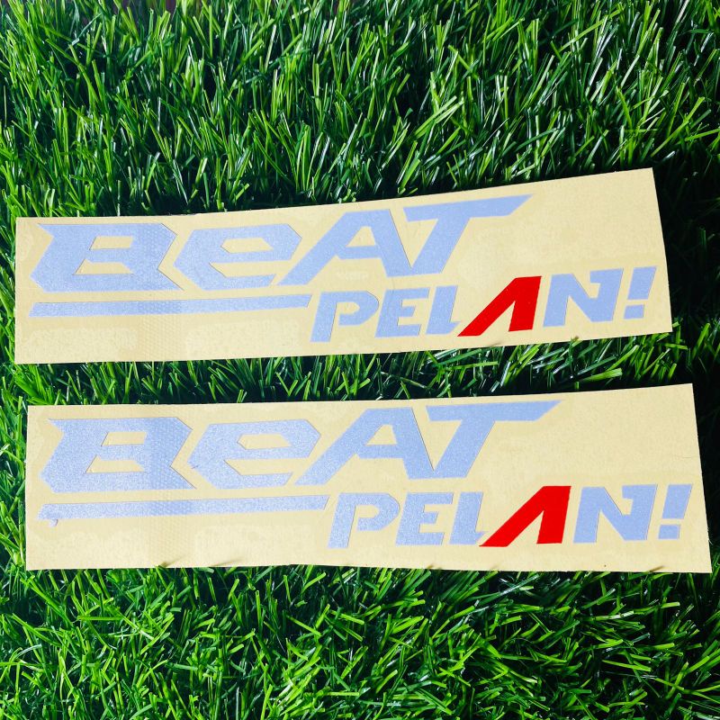 Sticker beat pelan cuting sticker motor beat PELAN 1pcs