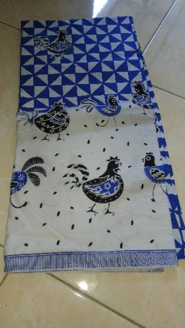 Kain Batik Ayam print