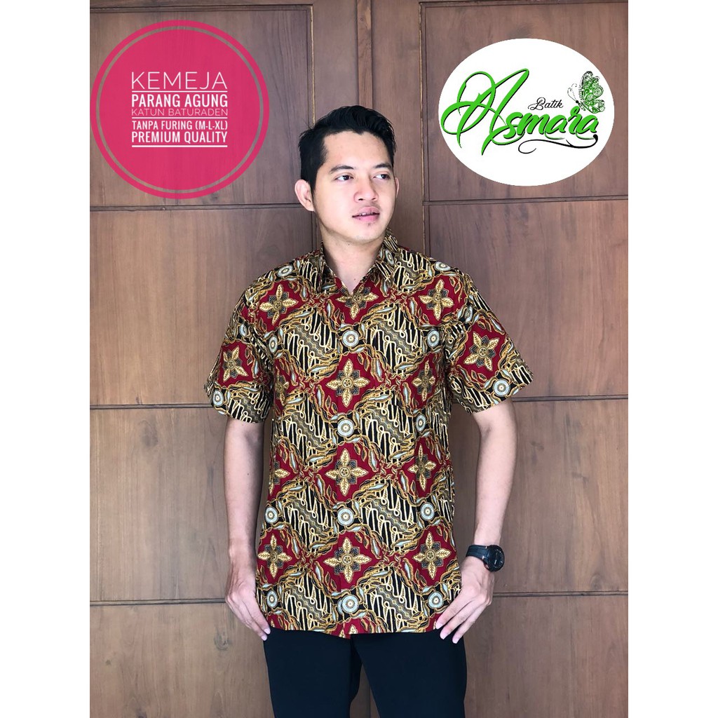 Kemeja Batik Parang Agung