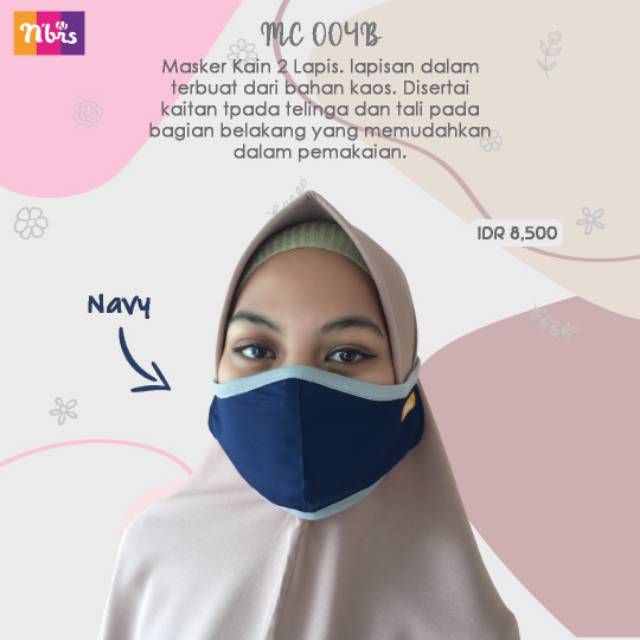 Masker NIBRAS MC 004 (Wrn Tua / Muda)