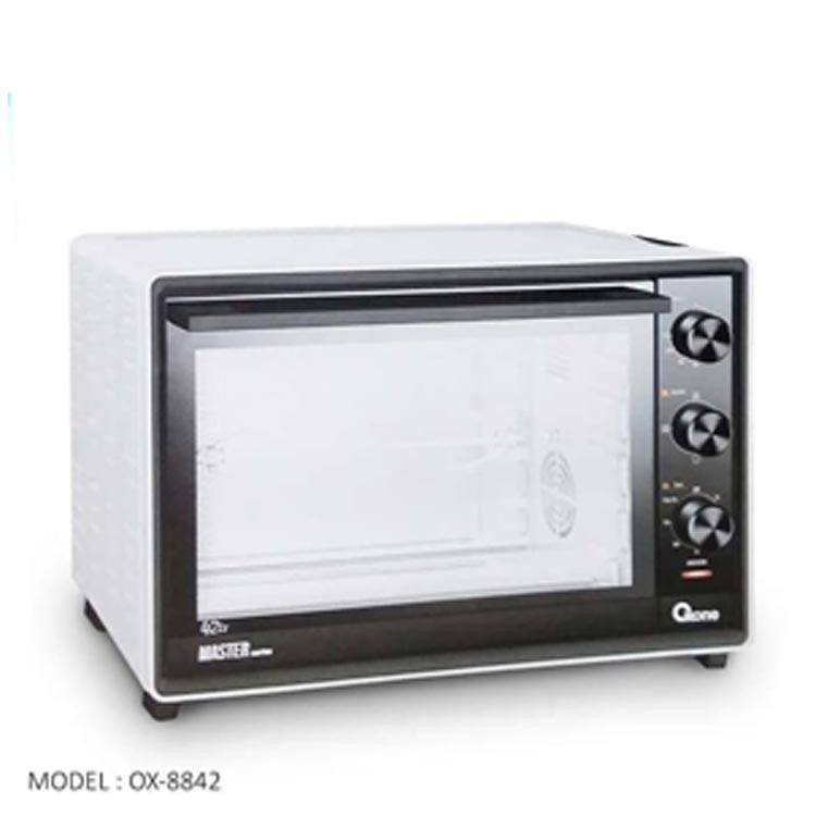 Oxone OX-8842 Oven Listrik Master 42L 1500W Putih Hitam