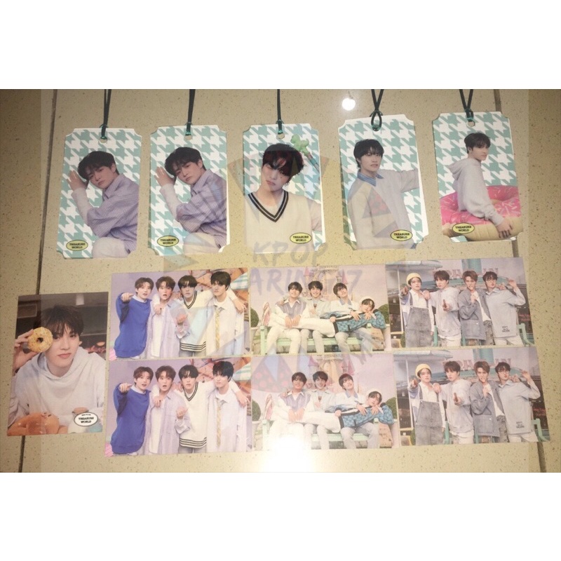 [READY] TREASURE WORLD PHOTOCARD BINDER BOOKMARK GROUP JIHOON JAEHYUK YEDAM JUNGHWAN