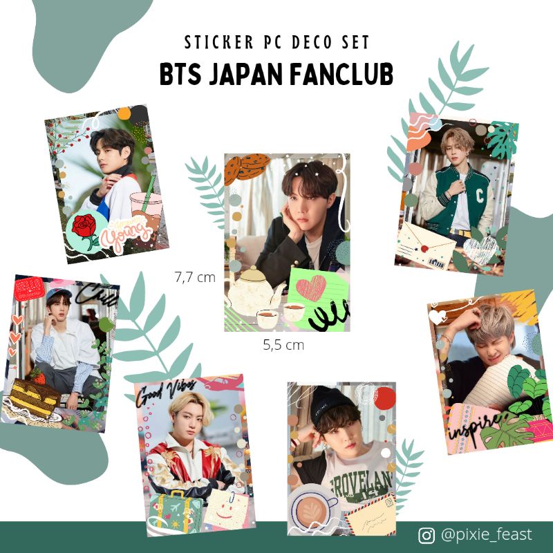 

Sticker Deco BTS - Japan Fanclub Era