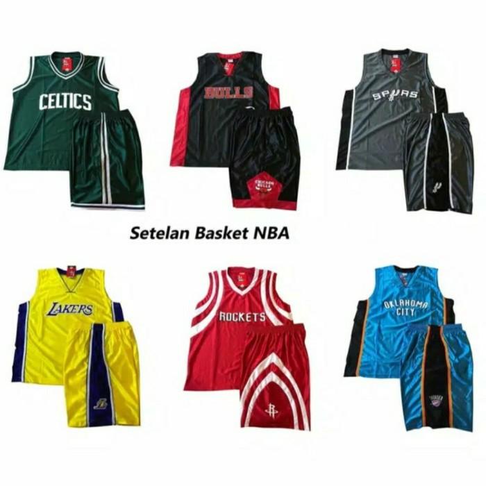 Bola Basket Baju Basket Jersey Pria Wanita Kw Setelan Set Tanktop Celana Murah
