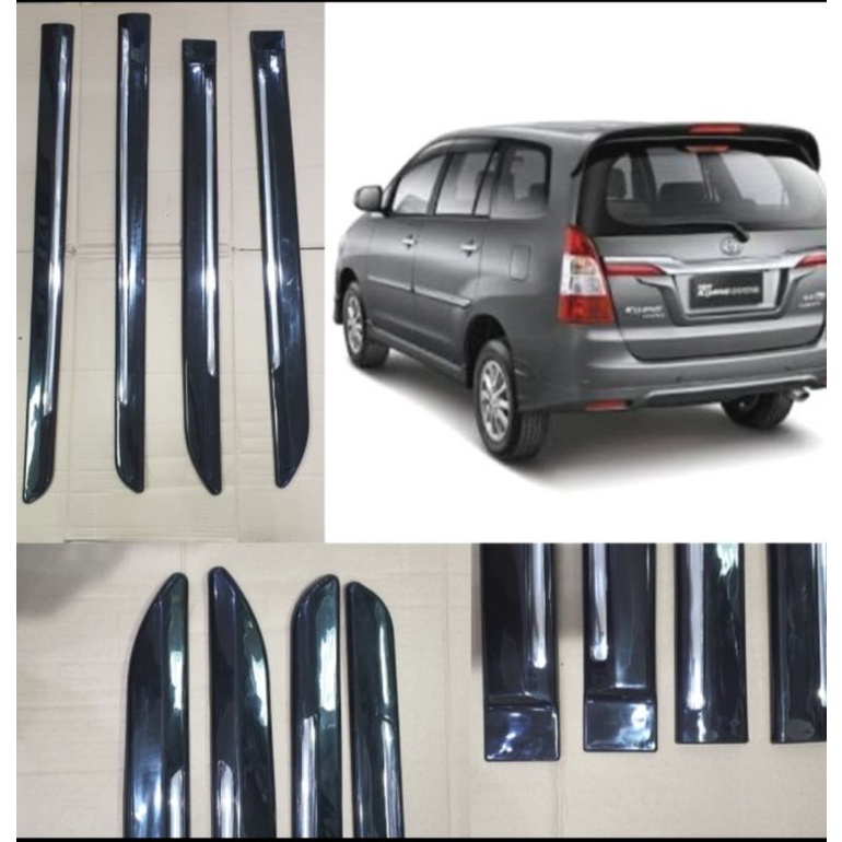 list body hitam grand Innova  2012-2015