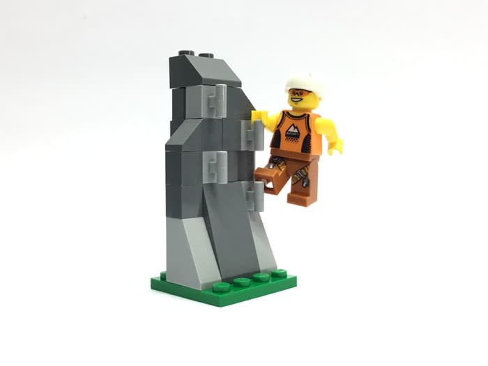 Lego City 60202 Partout - Rock Climbing Scene