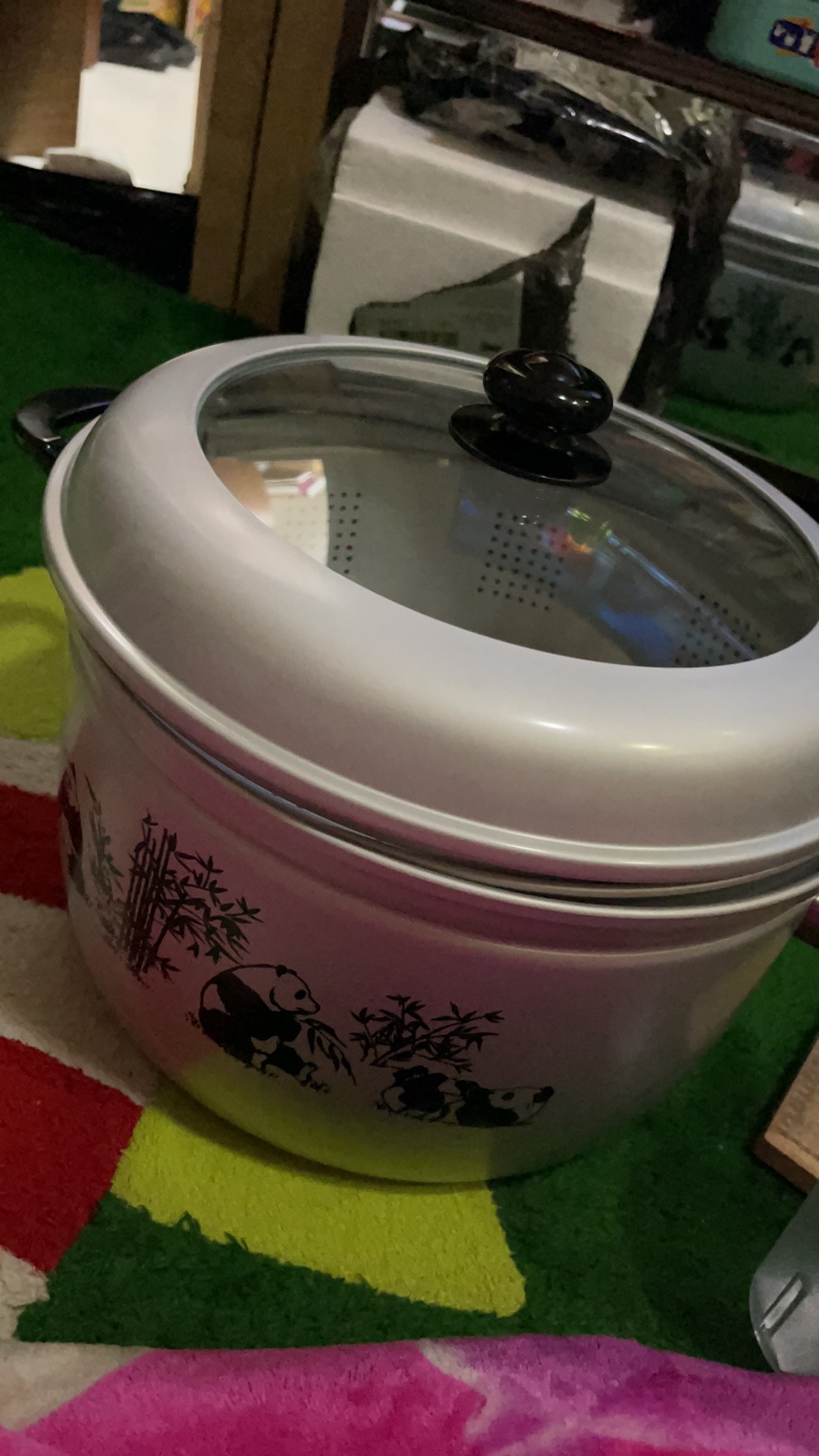 Panca Guna / Panci Kukusan 30cm Tutup Kaca Maspion